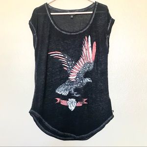*FREE w/ any purchase* eagle burnout muscle tee